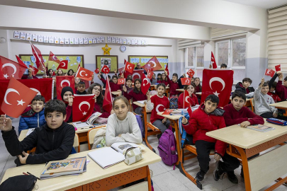 Yarıyıl tatilinin ardından ilk ders zili bugün çaldı
