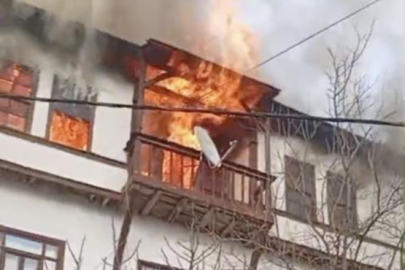 Bursa'da evde korkutan yangın