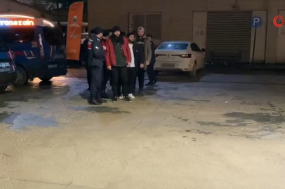 İnegöl’de kaçak göçmenler yakalandı