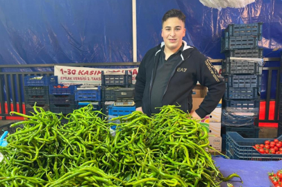 Seraları su basınca sivri biber ve salatalığın ateşi yükseldi