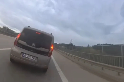 Bursa’da motosiklet kazası: Sürücü aracın içine girdi!