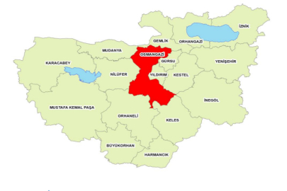 Bursa Osmangazi 55 ili geride bıraktı!