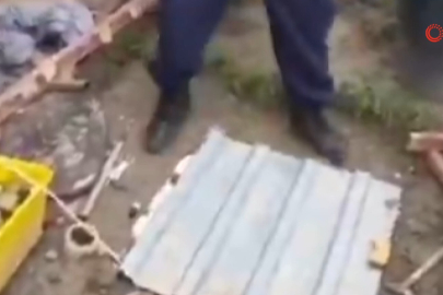 Bursa’da yer altına gizlenmiş kaçak alkol fabrikası çökertildi