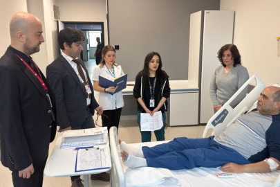 Kapalı baypas ile bir gün sonra ayağa kalktı