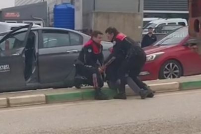 Bursa'da film sahnelerini aratmayan kovalamaca