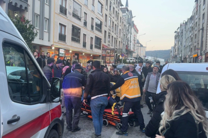 Bursa’da otomobilin çarptığı yaya yaralandı