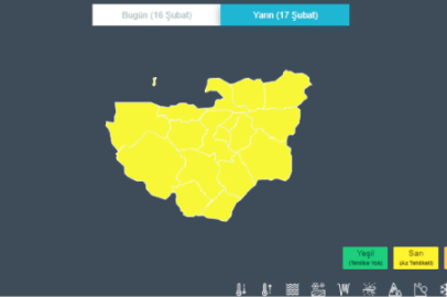 Meteoroloji’den Bursa’ya “Sarı” kodlu fırtına uyarısı