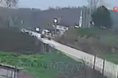 Virajda tehlikeli sollama! Bursa'da feci kaza kamerada