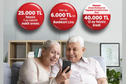 Ziraat Bankası’ndan Emeklilere 90 Bin TL’ye Varan Avantaj Paketi
