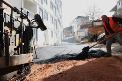 Osmangazi'de asfalt seferberliği: 25 yıllık yol baştan sona yenilendi