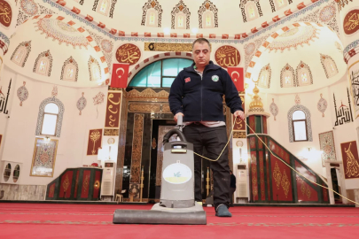 Osmangazi'de camiler Ramazan'a özenle hazırlandı