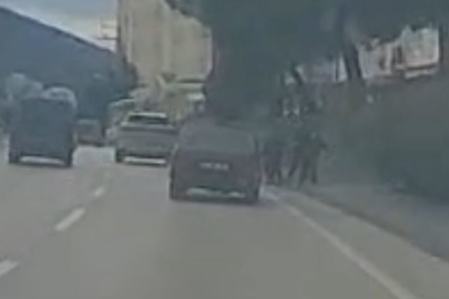 Bursa'da korku dolu anlar: Çocukların üzerine araç sürdü...