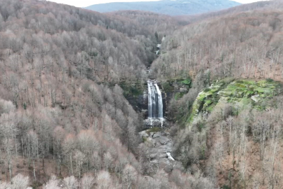 Bursa'nın saklı cenneti Suuçtu Şelalesi coştu