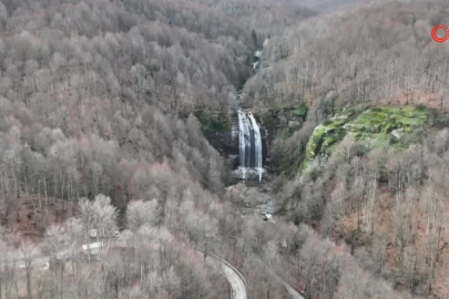 Bursa'nın saklı cenneti Suuçtu Şelalesi coştu