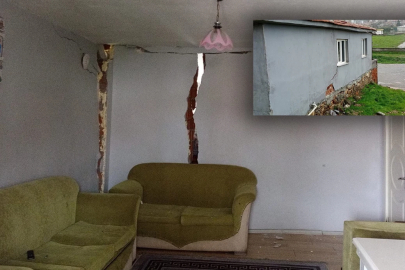 Manisa'da toprak kayması: 10 ev acilen tahliye edildi