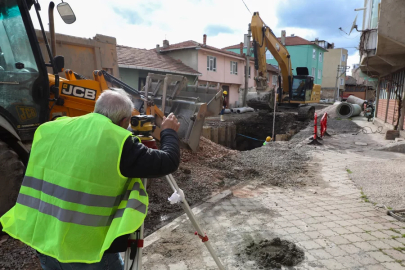 Mustafakemalpaşa'nın altyapısı Bursa Büyükşehir'le yenileniyor