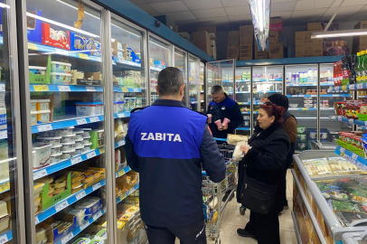 Bursa Gemlik'te zabıtadan market denetimi