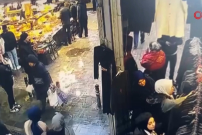 Bursa’da yankesicinin el çabukluğu izleyenleri şoke etti