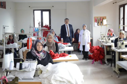 Bursa'da üreten kadınlara 'Yıldırım' destek