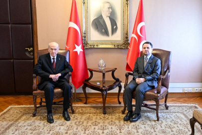 Adalet Bakanı Gürlek, MHP Genel Başkanı Bahçeli'yi ziyaret etti