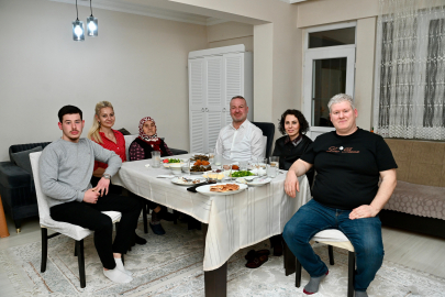 Başkan Karabatı gönül sofrasında buluştu