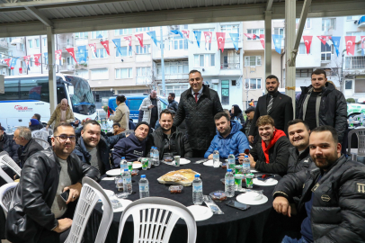 Bereket sofrası Yıldırım'da kuruldu