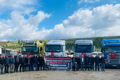 Gemlikli nakliyeciler isyan etti: “İş var ama bize yok!”