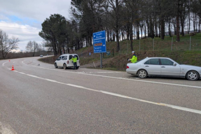 Bursa’da trafik kazası, 2 kişi yaralandı