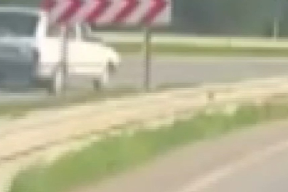 Bursa’da ters şeritten ilerleyen araç tehlike saçtı