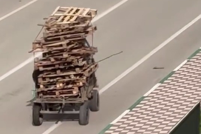 Bursa’da pes dedirten görüntüler