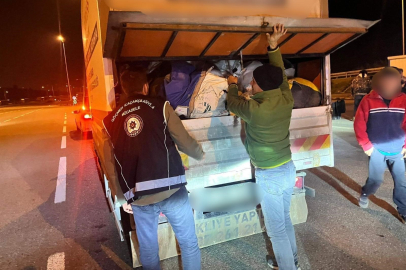 Bursa'da kaçak göçmen operasyonu!