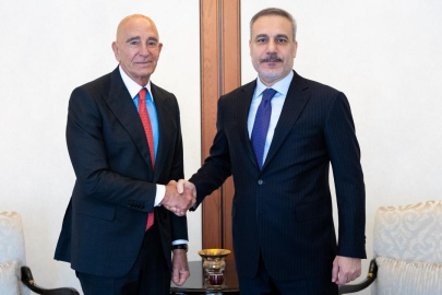 Bakan Fidan, ABD'nin Ankara Büyükelçisi Barrack'ı kabul etti