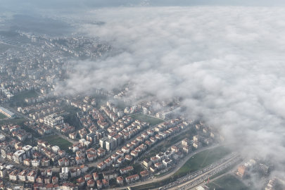 Sis Bursa'nın yarısını resmen yuttu