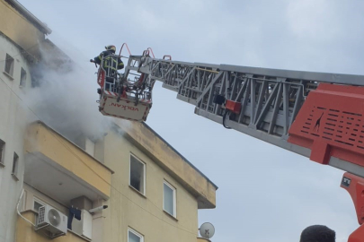 İftar hazırlığı sırasında yangın çıktı