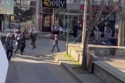 Bursa'da esnaf kavgası boks ringini aratmadı