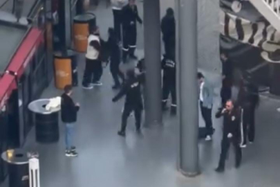 AVM'de iki grup arasında kavga: Güvenlik müdahale etti