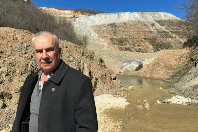 Bursa'daki maden ocağının atıkları doğaya karışıyor!
