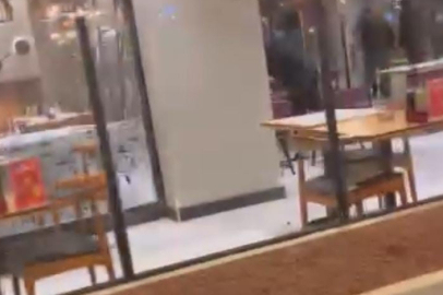 Bursa'nın ünlü eğlence merkezinde ortalık savaş alanına döndü