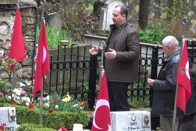 Bursa’da bayram sabahı şehitlikte dualar yükseldi