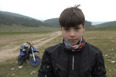 2 yaşında bisiklete binince, hedefini büyüttü