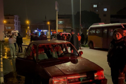 Bursa'da polis öfkeli adamı dakikalarca ikna etmeye çalıştı