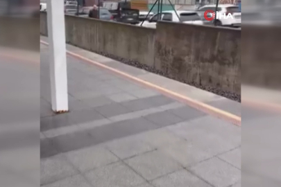 Bursa'da yolunu kaybeden adam canını hiçe saydı!