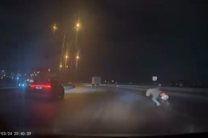 Bursa'da yürekleri ağıza getiren anlar!