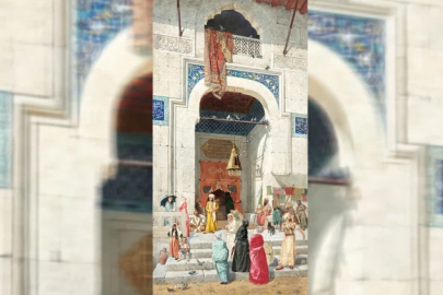 Osman Hamdi Bey’in “Cami Kapısında” tablosu Londra’da rekor fiyata satıldı
