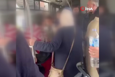 Bursa'da yer yüzünden kavga eden kadınlar şoförün kolunu ısırdı