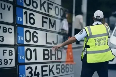 Bakanlıktan 'sahte plaka' uyarısı: 1 Nisan'dan itibaren ceza uygulanacak