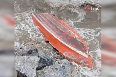 Gemlik ve Kumla'yı lodos vurdu... Çok sayıda tekne battı