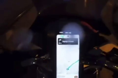 Bursa'da tramvay hattındaki çukur kazaya sebep oldu!