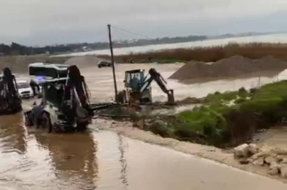 İznik'i sağanak vurdu: Tarım arazileri sular altında kaldı