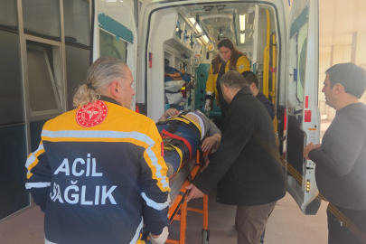 Bursa'da çatıdan düşen usta ağır yaralandı